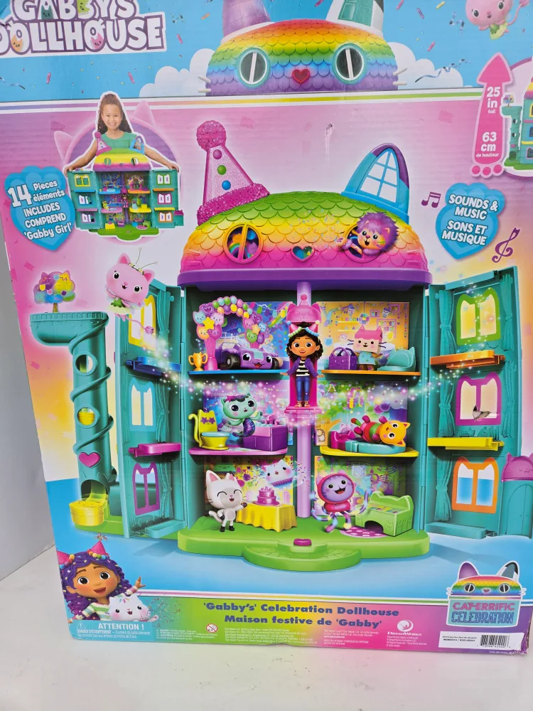 2 x gabby dollhouse toy playsets image indicator(2)