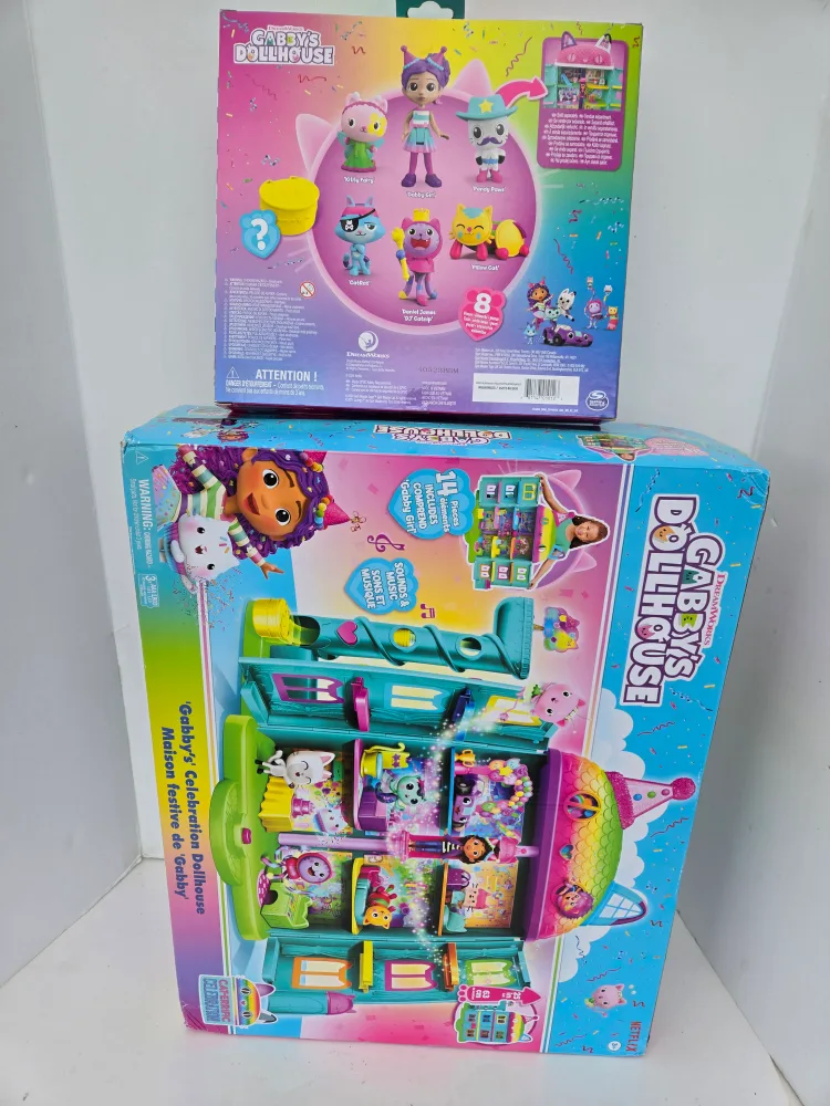 2 x gabby dollhouse toy playsets image indicator(5)