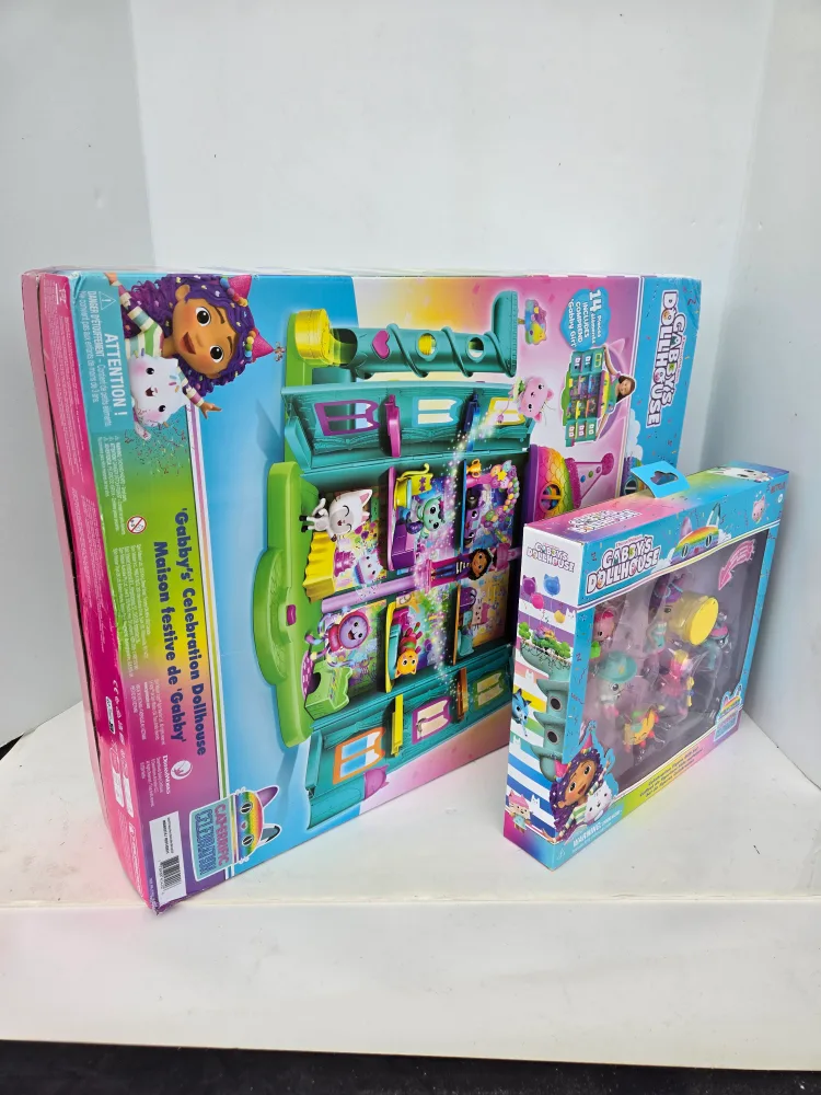 2 x gabby dollhouse toy playsets image indicator(7)