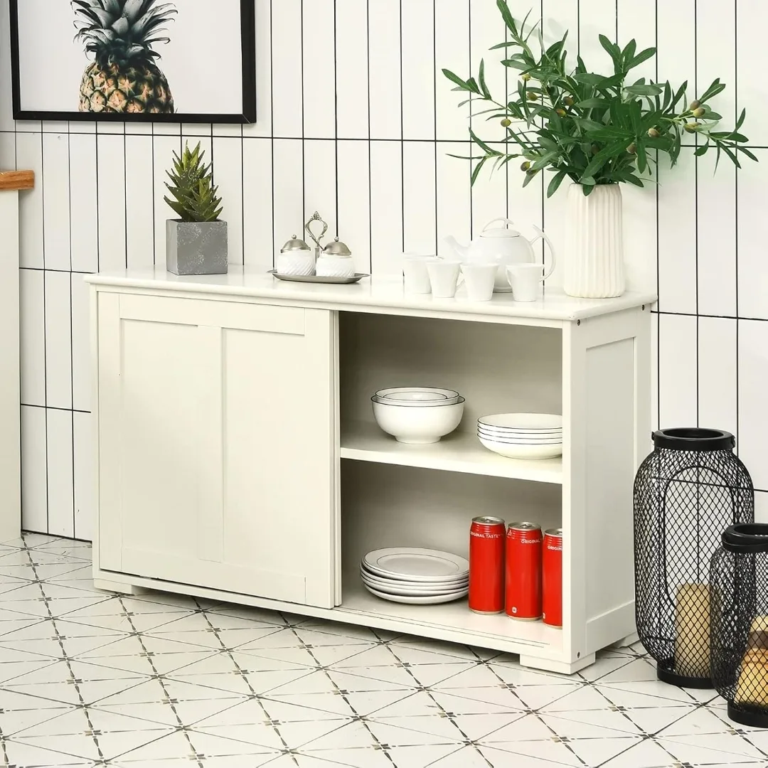 Kitchen Sideboard with Sliding Doors image indicator(4)