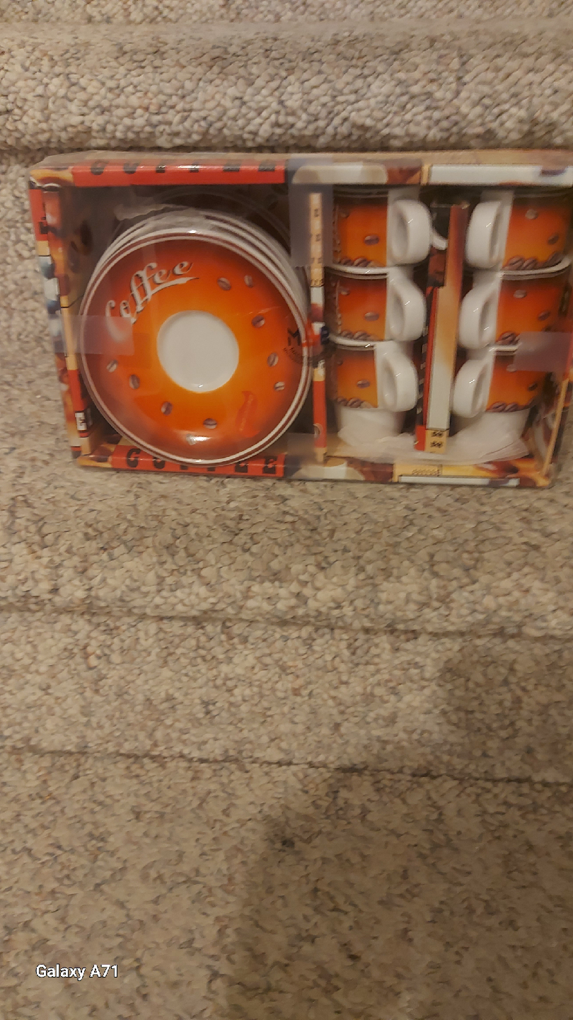 Coffee Cup and Saucer Set (12-Piece)