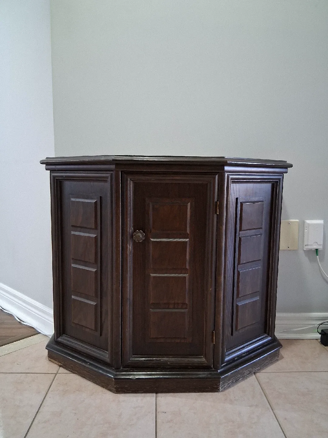 Dark Brown Wooden Cabinet image indicator(3)