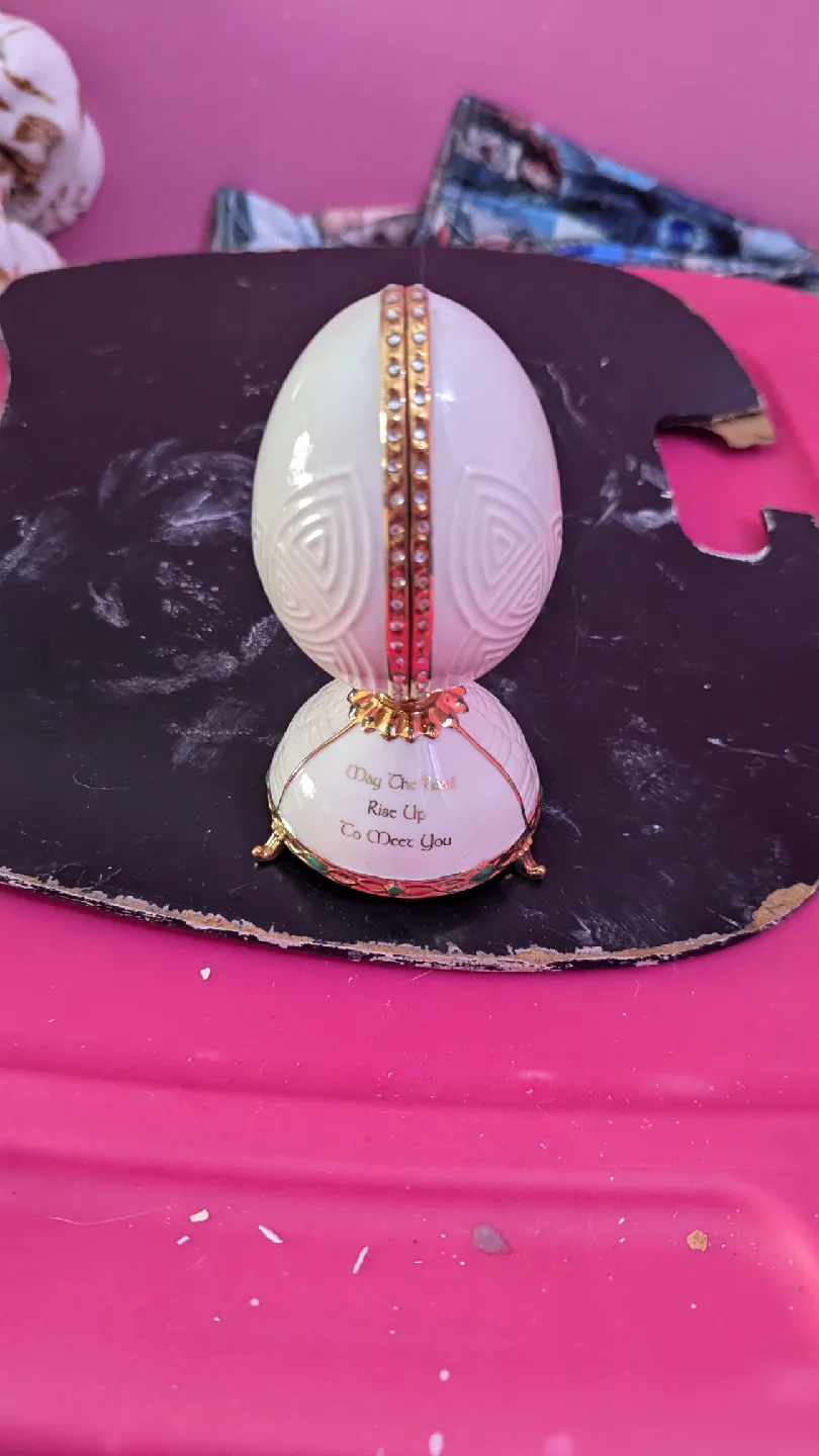 Decorative Egg Trinket Box image indicator(3)