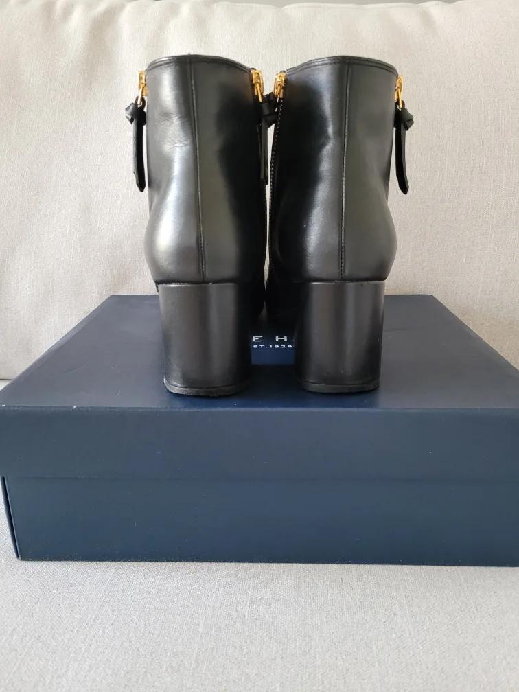 Cole Haan Saylor Grnd Bootie II - Size 8.5 - Black Leather image indicator(3)