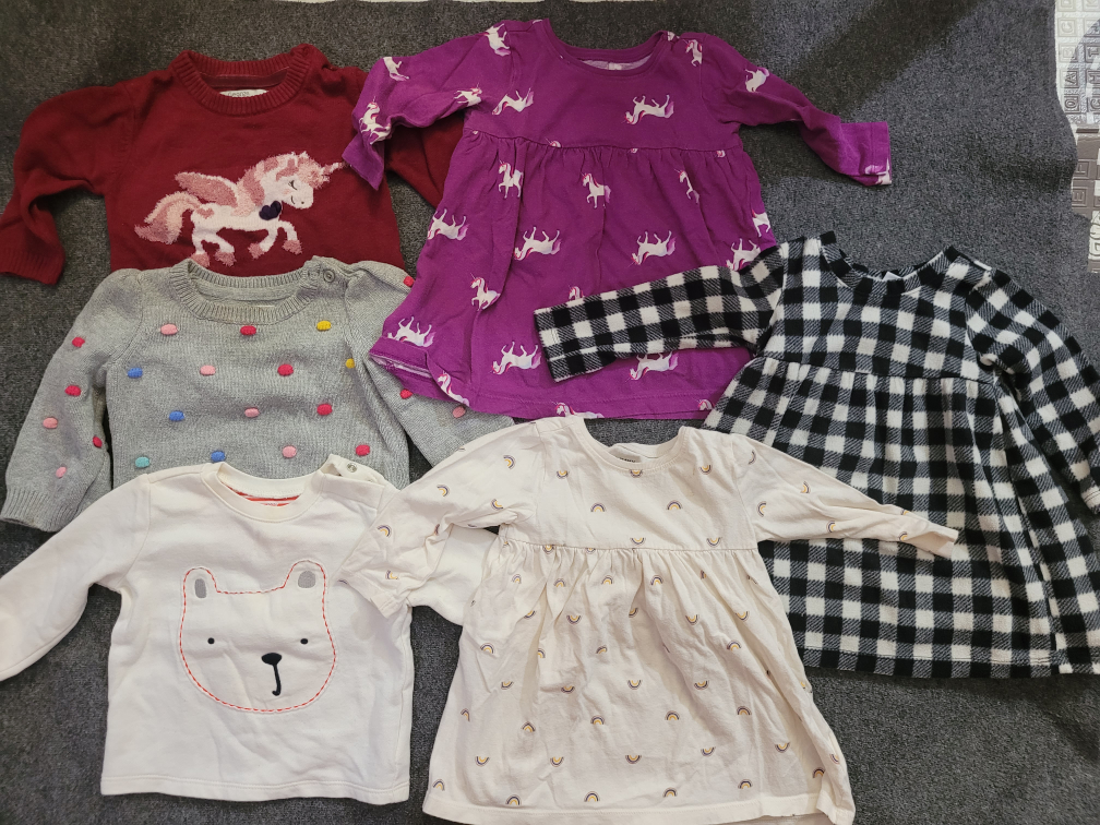 Baby Girl Clothes Bundle - Gap, Old Navy - Size 6-12 Months