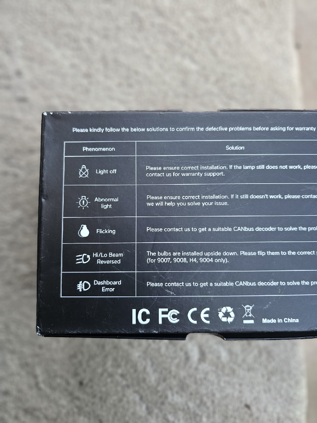 Fahren Termitor LED Light Bulbs - NEW 9005/HB3 - photo 5