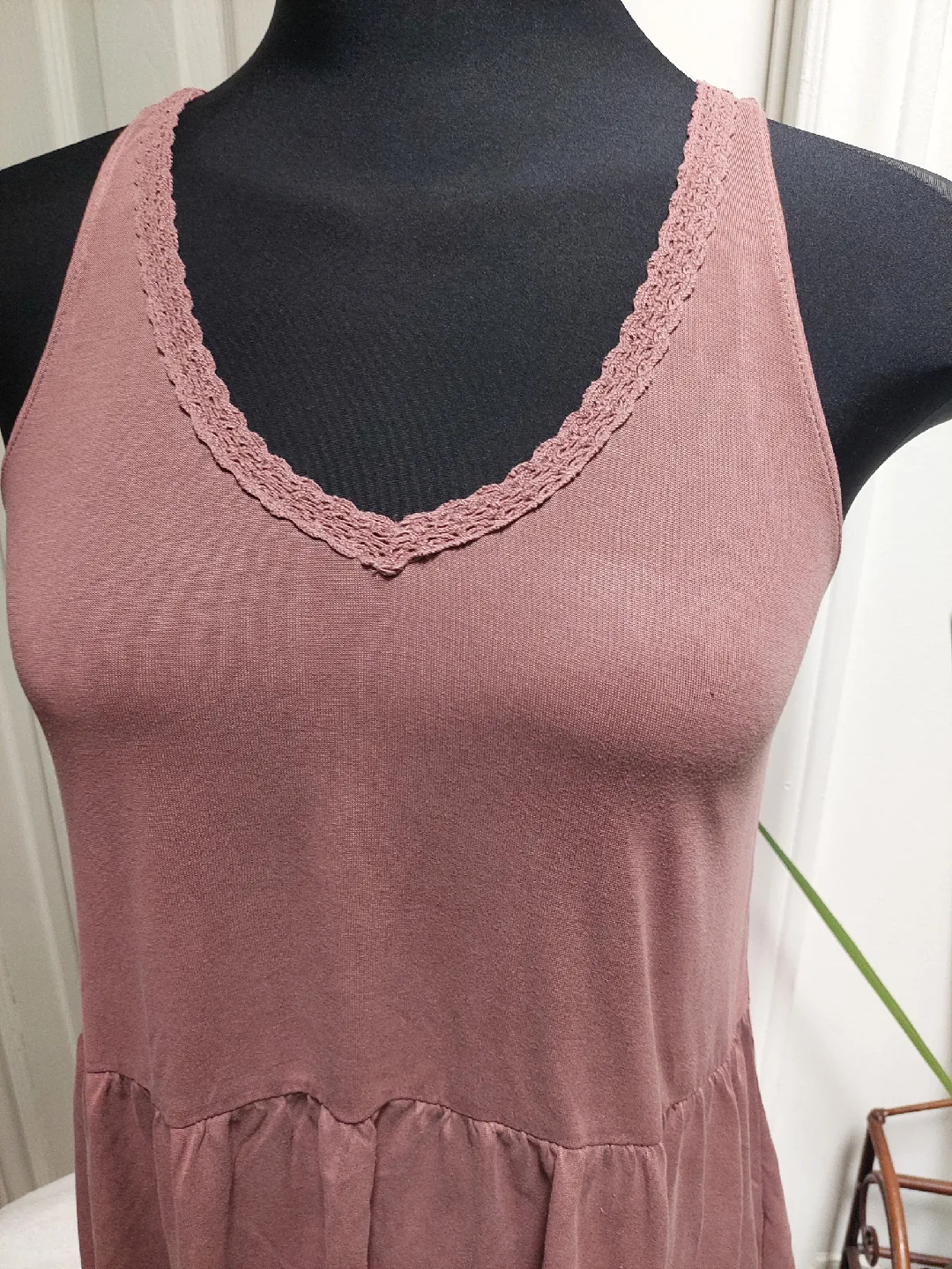 Mauve Sleeveless Dress thumbnail