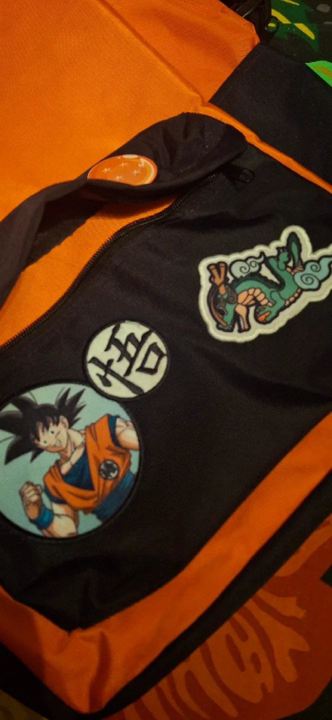 Orange & Black Dragon Ball Z Backpack image indicator(5)