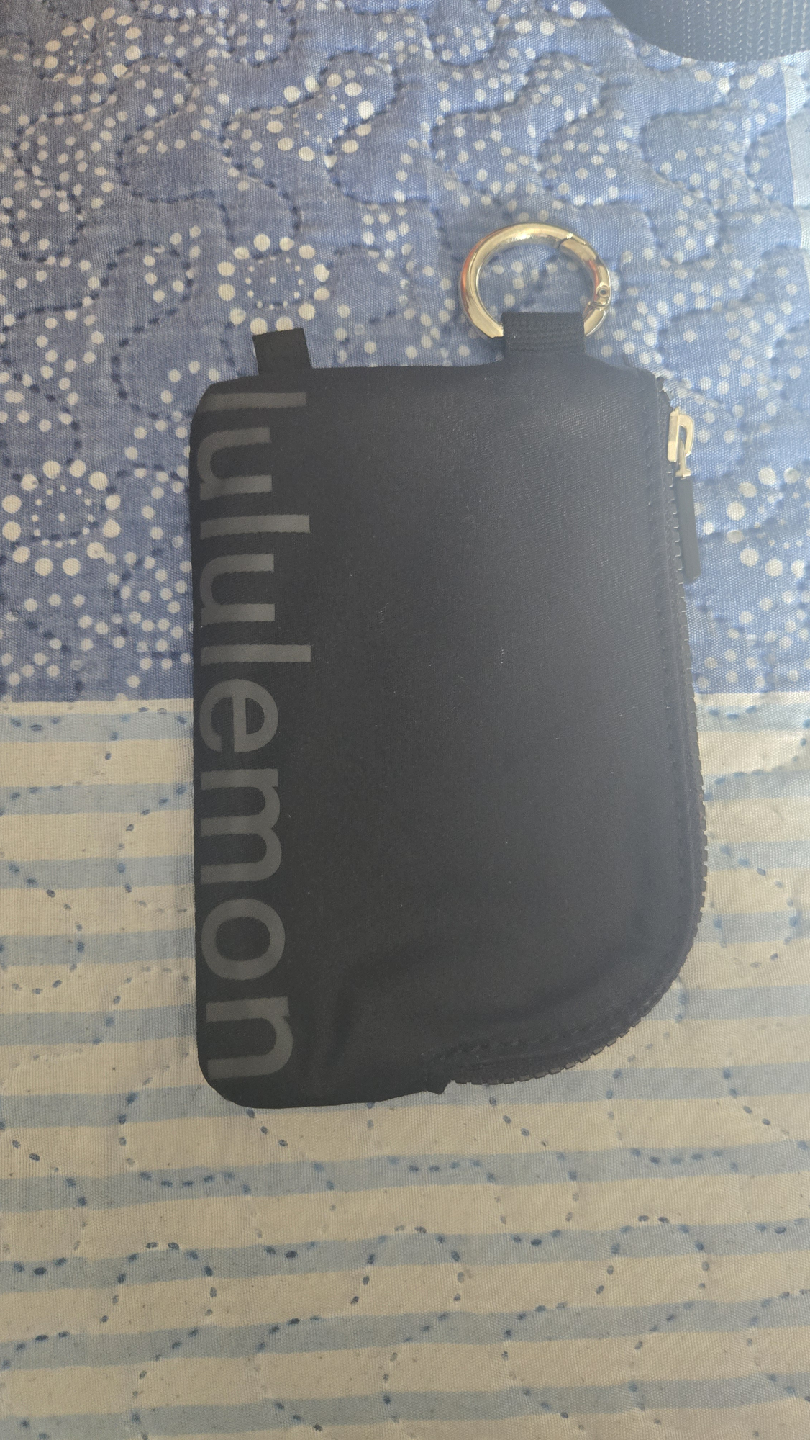 Lululemon Black Card Holder