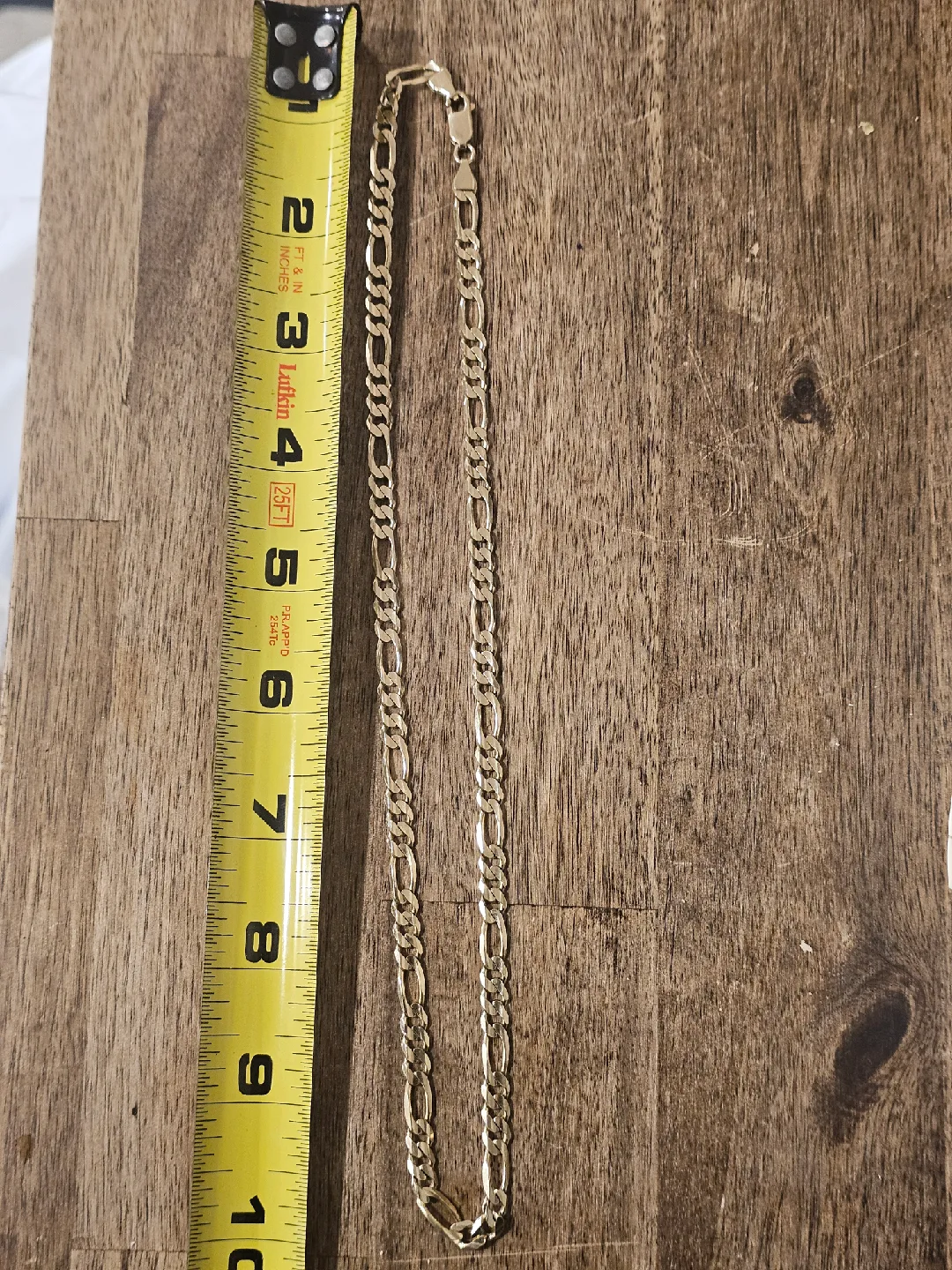 10K Gold Figaro Chain - 20 grams, 24 inches image indicator(2)