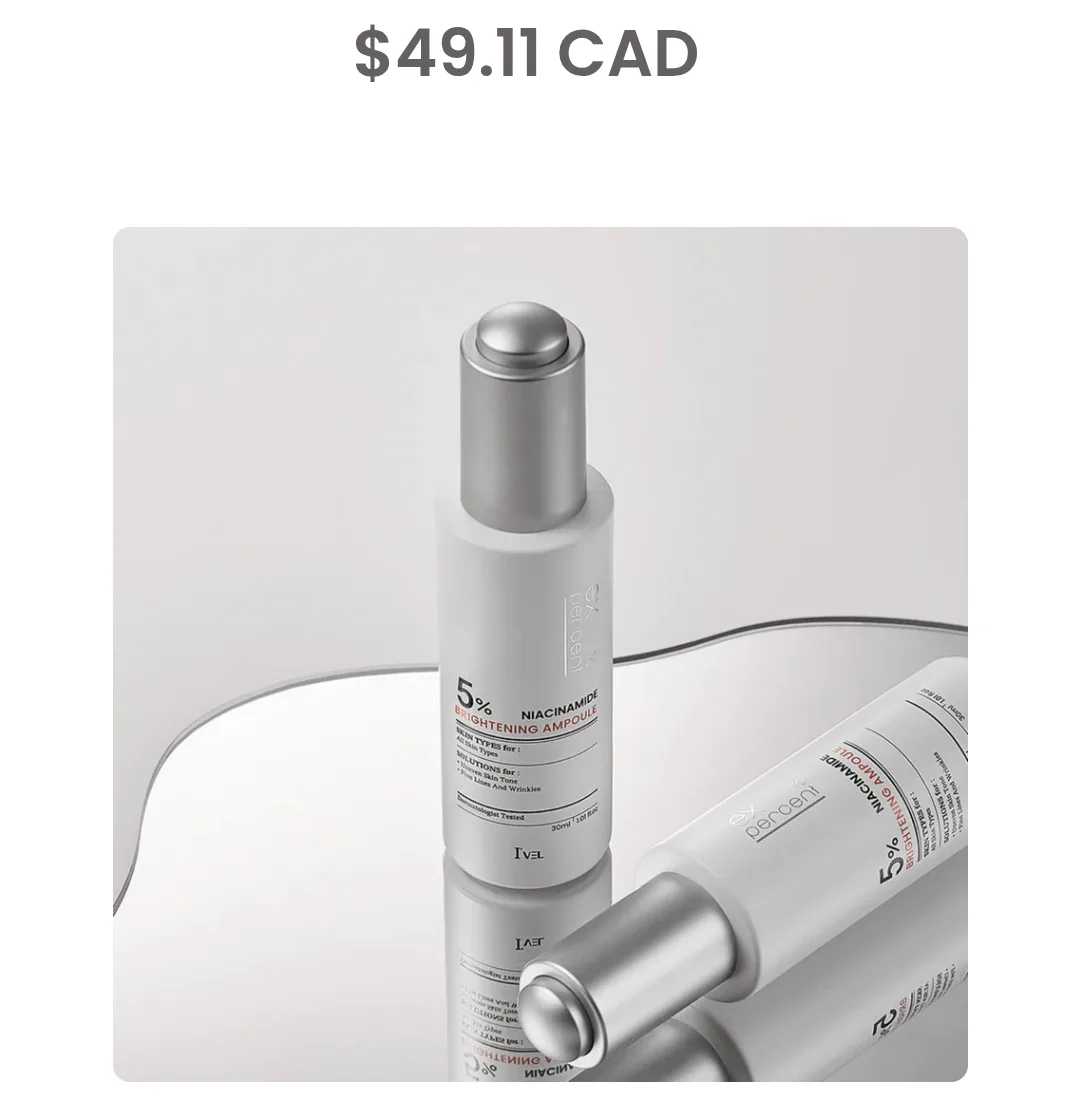 Skincare set (3): Niacinamide serum, Phc Toner,Cleansing Pads image indicator(3)