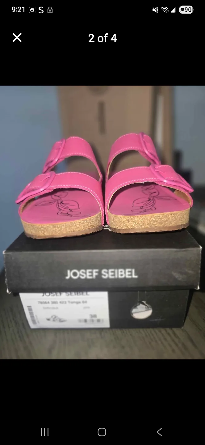 Josef Seibel Pink Sandals Size 38 image indicator(2)