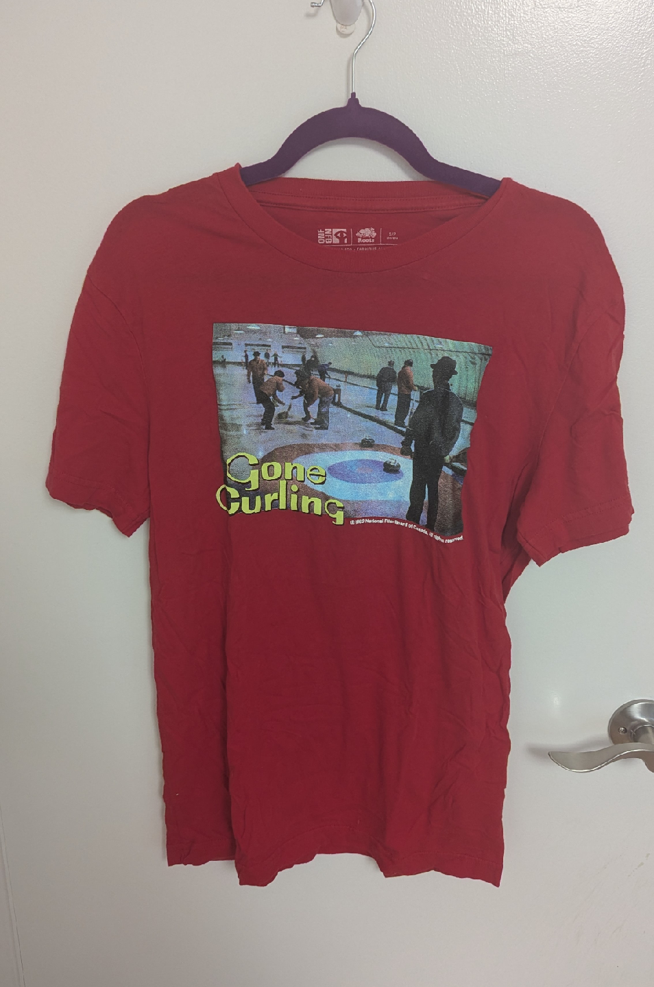 Brand New Roots x NFB Gone Curling Tee - Men's Size Small