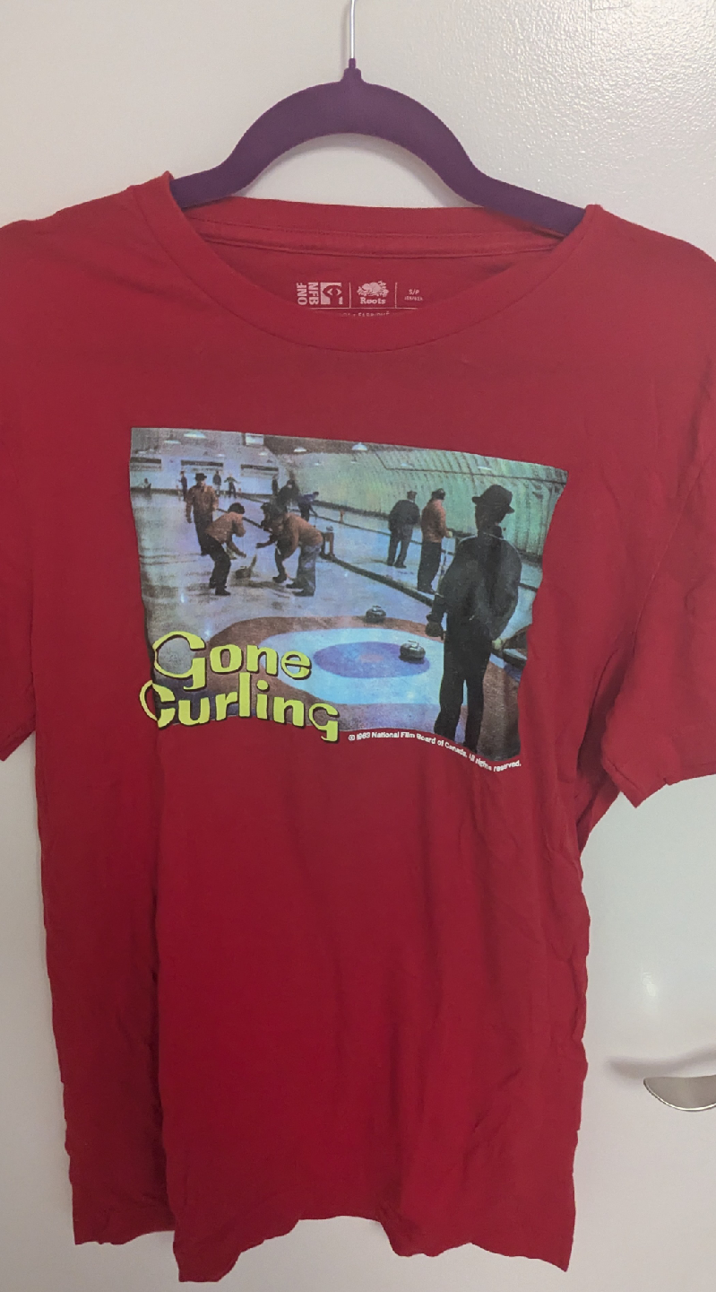 Brand New Roots x NFB Gone Curling Tee - Men's Size Small - photo 2