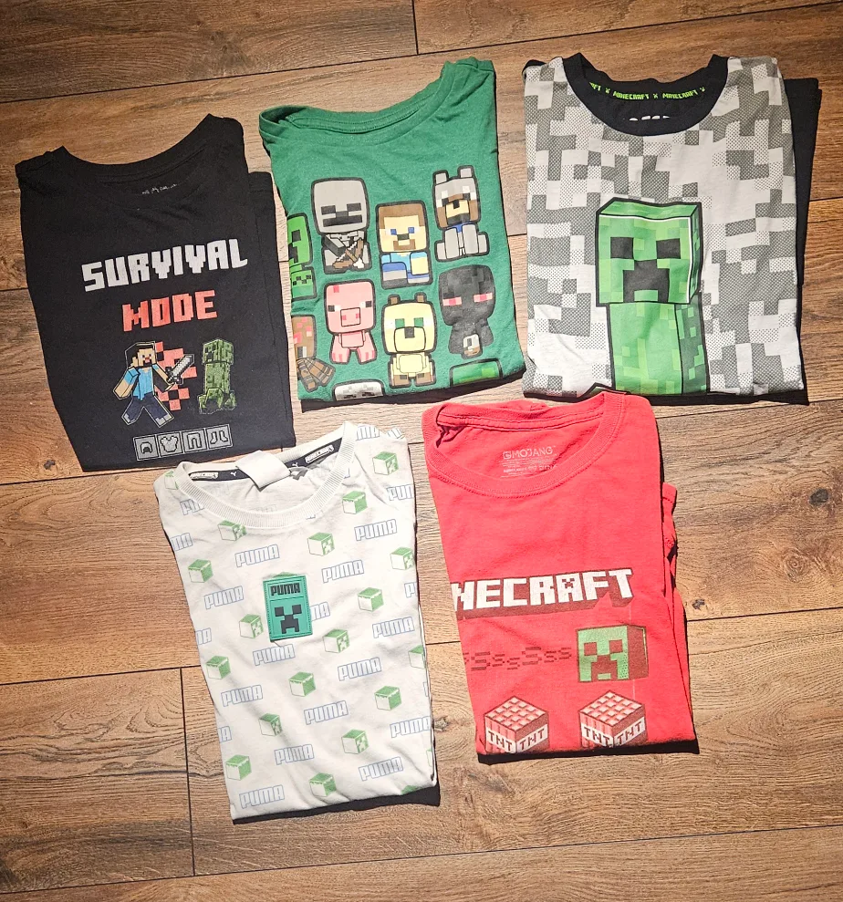 Minecraft & Puma Kids T-Shirt Bundle thumbnail