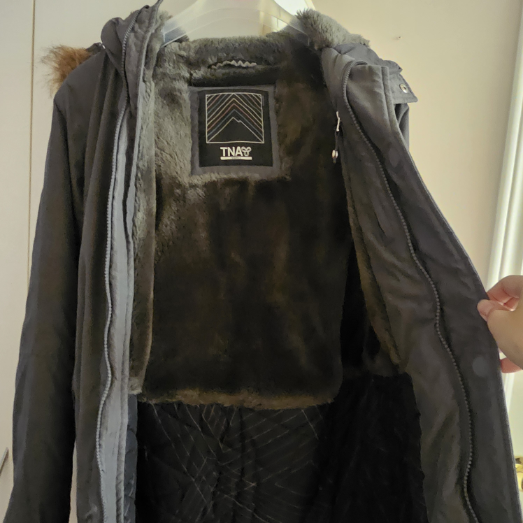 TNA - Charcoal Winter Coat - photo 4