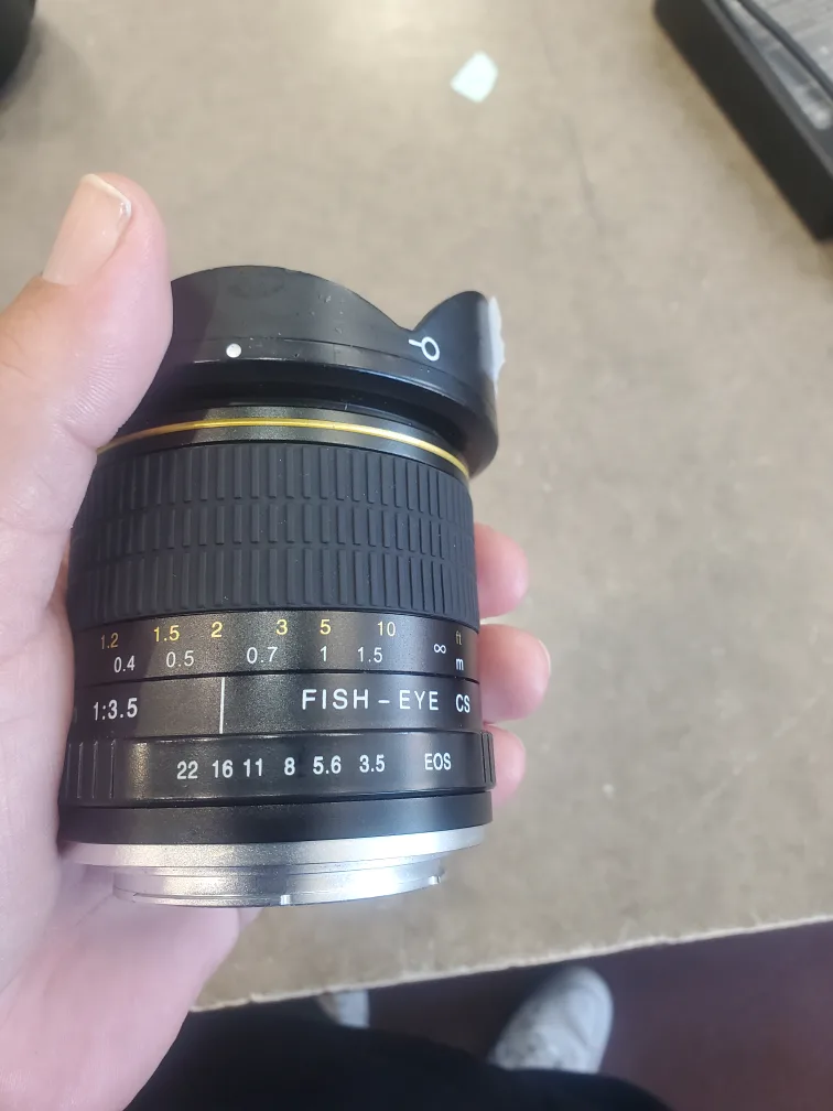 Opteka 6.5mm f/3.5 Fisheye Lens image indicator(3)