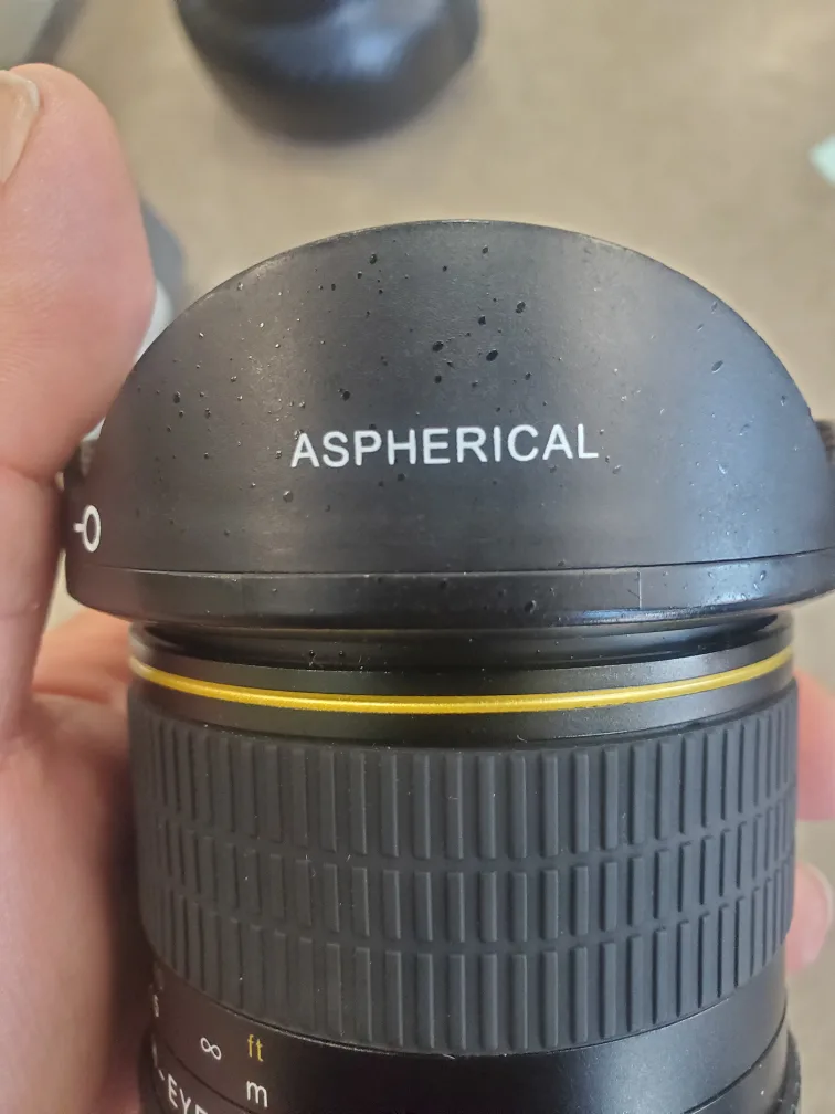 Opteka 6.5mm f/3.5 Fisheye Lens image indicator(4)