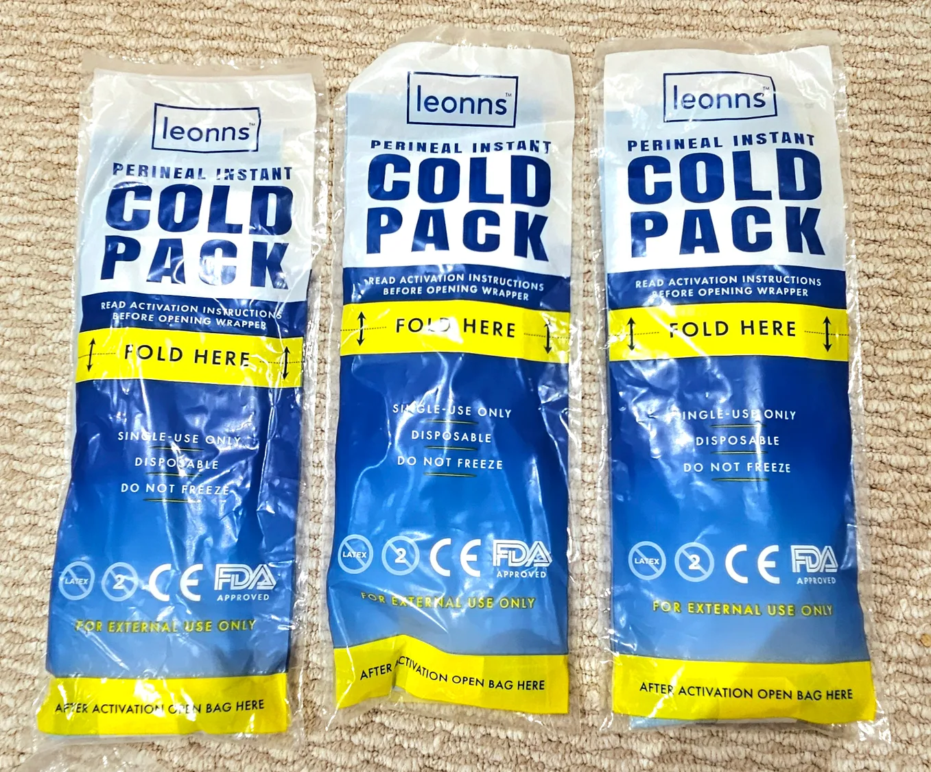 Leonn's Perineal Instant Cold Pack