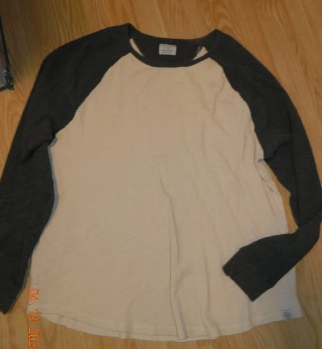 Men's Lucky brand Raglan Long Sleeve Shirt. size xxl thumbnail