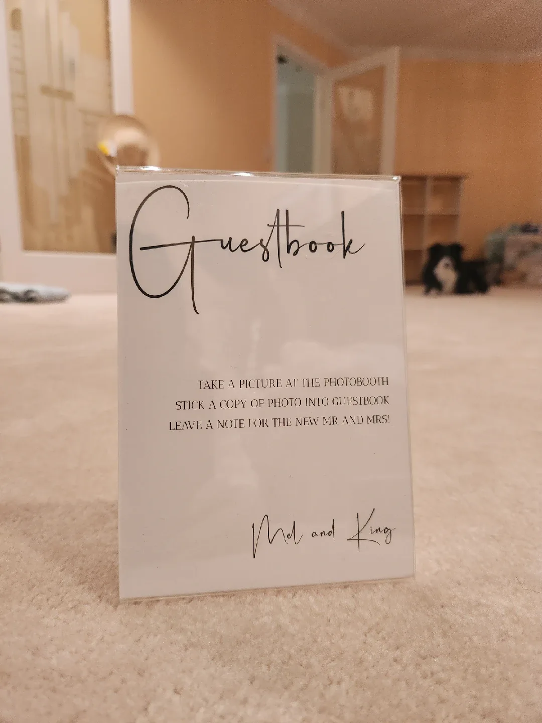 Acrylic 5x7 Display Stand image indicator(3)