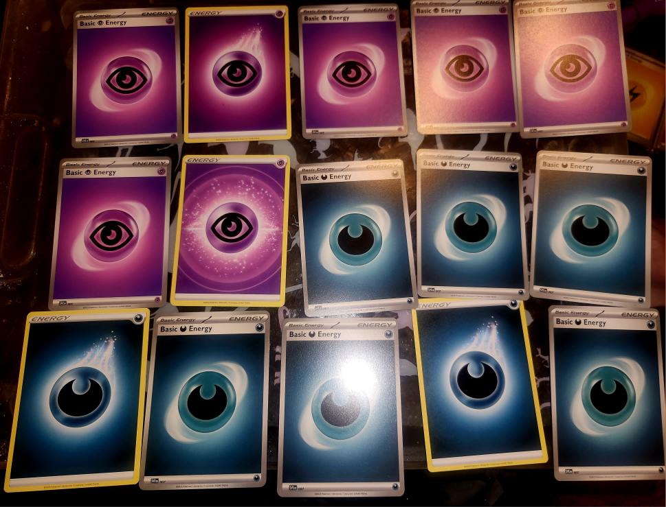 Pokemon Basic Energy Cards - Mixed Lot