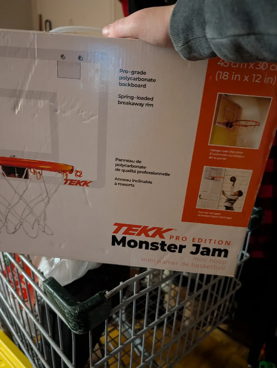 TEKK Monster Jam Mini Basketball Hoop - New in Box! image indicator(2)