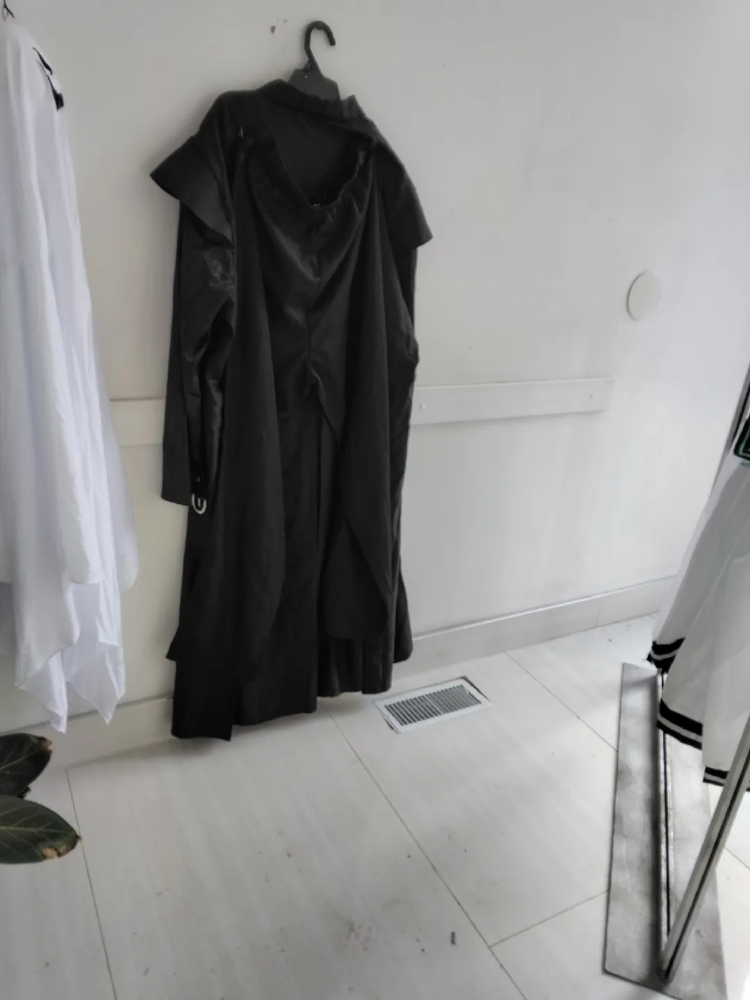 Black  Vampire Warlock Halllween costume unisex image indicator(9)