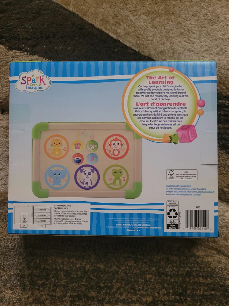 Spark Create Imagine Wooden Animal Soundboard - 12m+ image indicator(2)