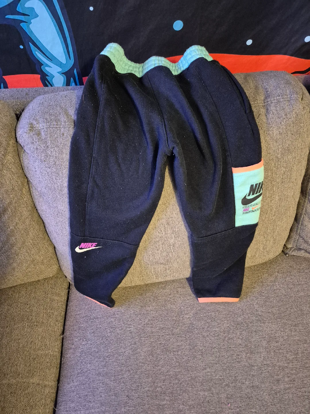 Nike Black Joggers thumbnail