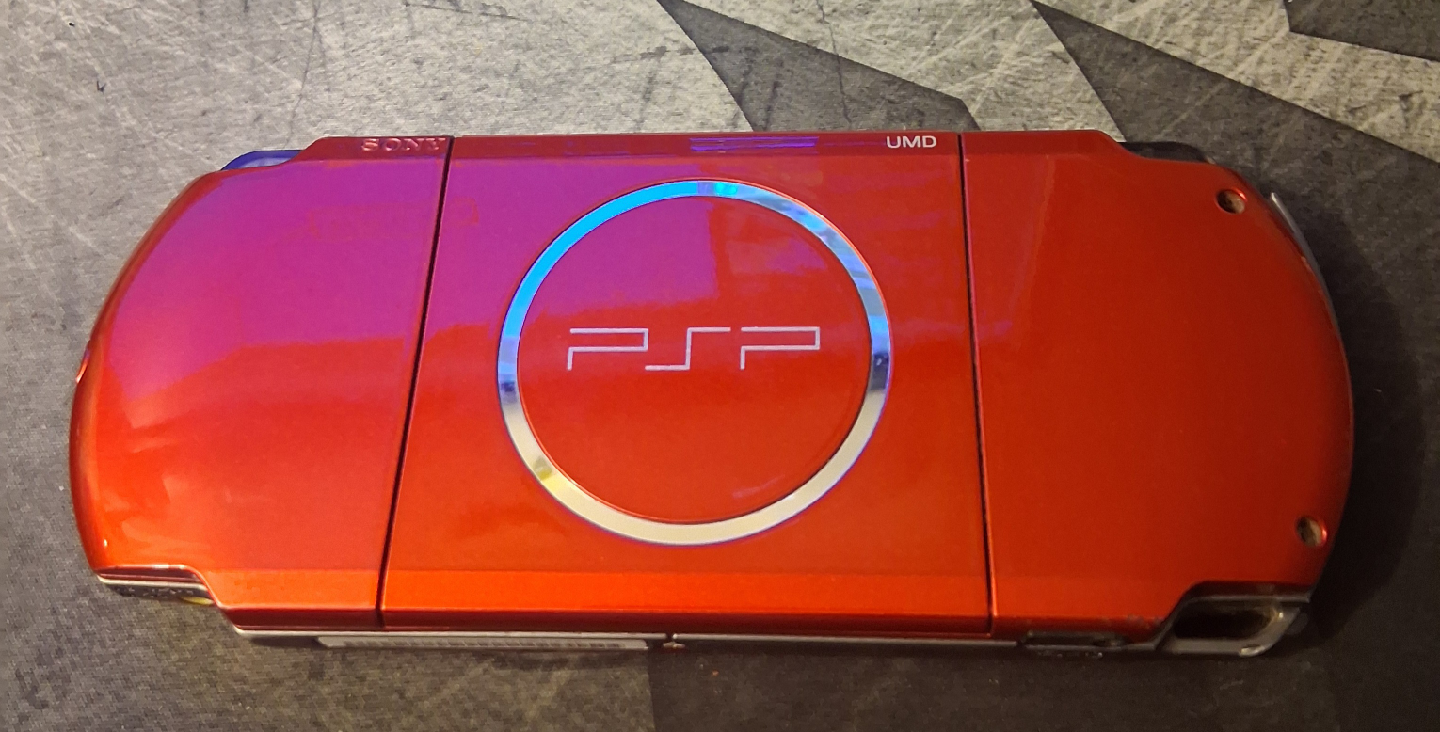 Sony PSP Red with 3 Games - photo 4