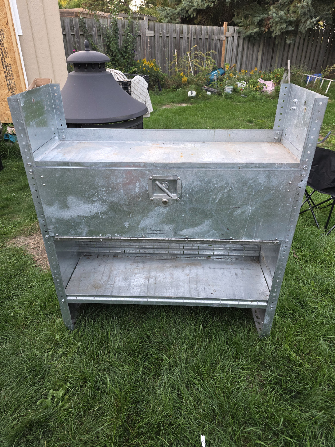 Metal Shelf Unit cargo van