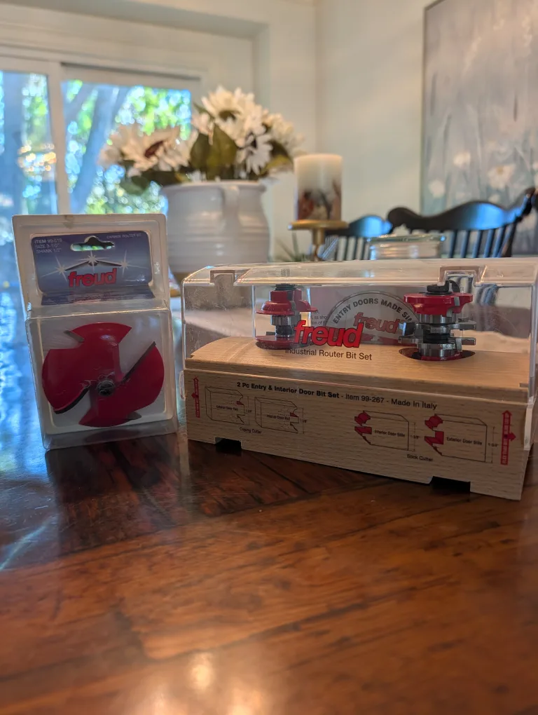 Freud Industrial Router Bit Set & Carbide Router Bit