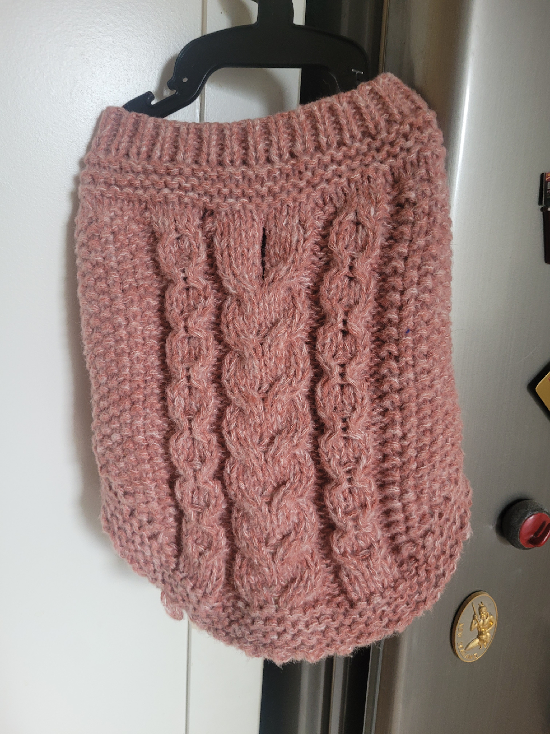 Rachel Zoe Pink Dog Sweater