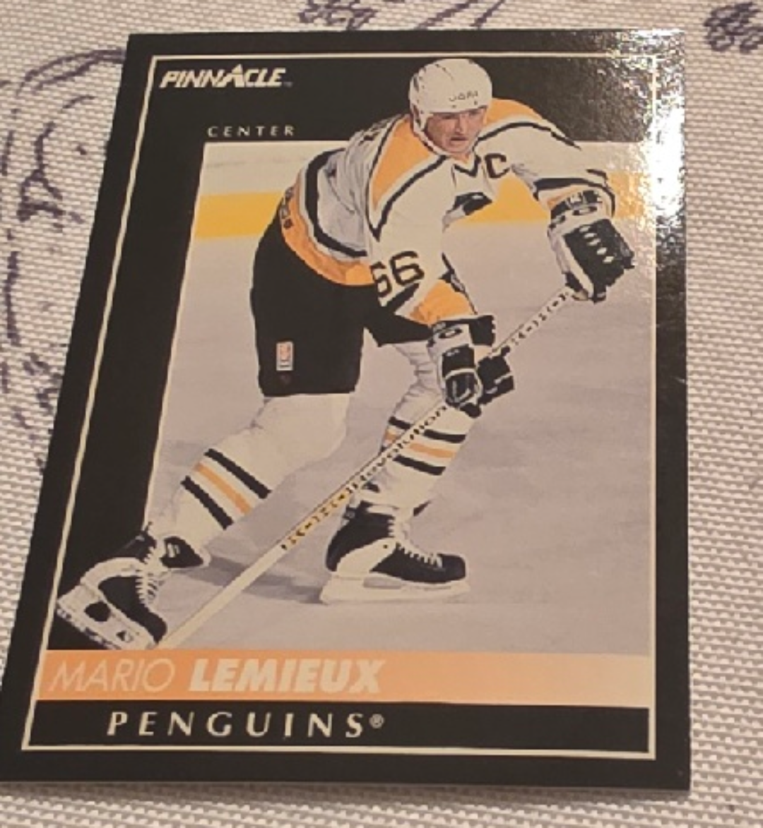 Mario Lemieux Pinnacle Hockey Card