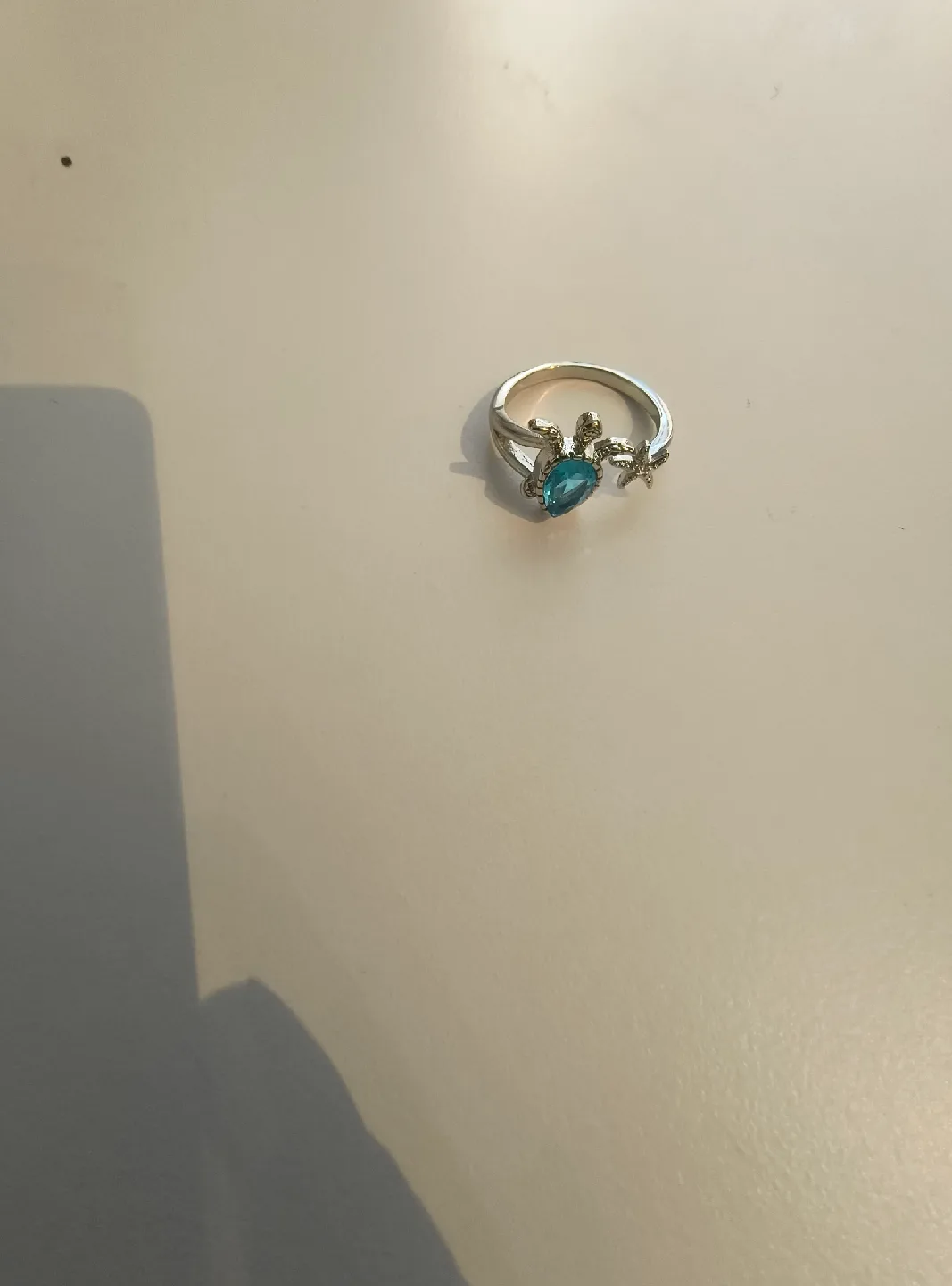 925-Sterling Silver Blue Sapphire Ring image indicator(3)