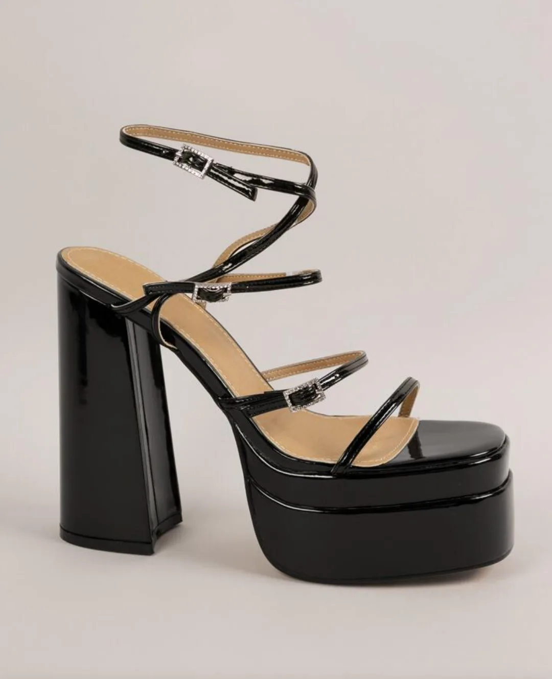 Shein Black Platform Heels - Size 7.5 image indicator(8)