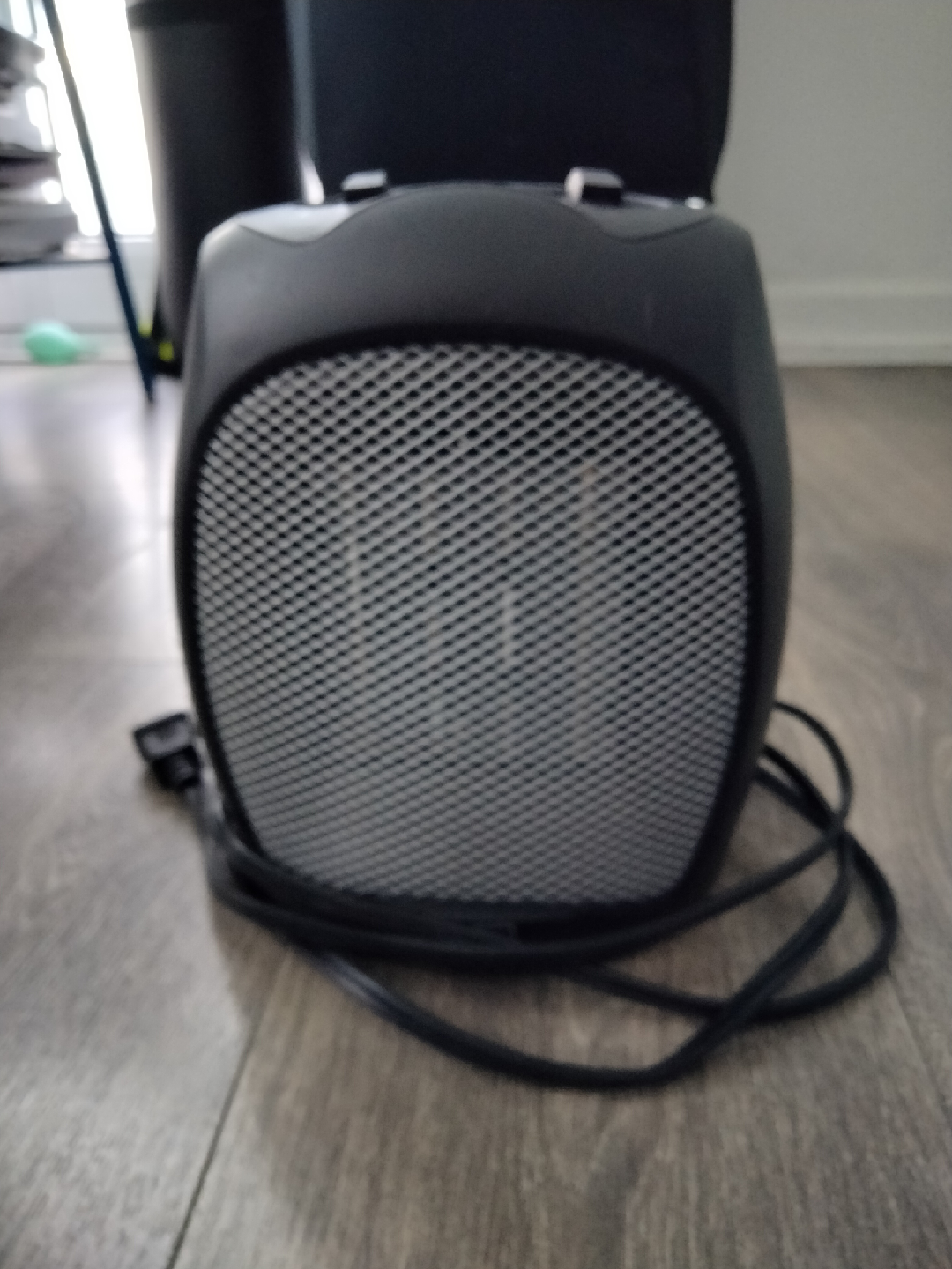 Black Portable Space Heater - photo 2