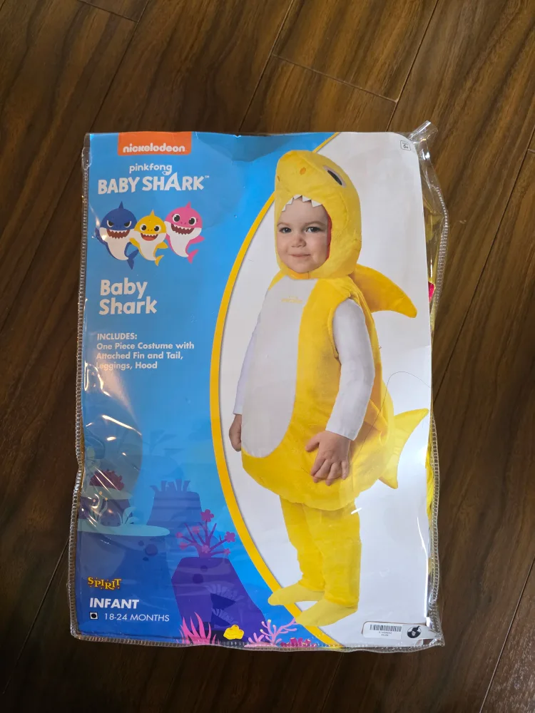 Pinkfong Baby Shark Costume (18-24 Months) image indicator(5)