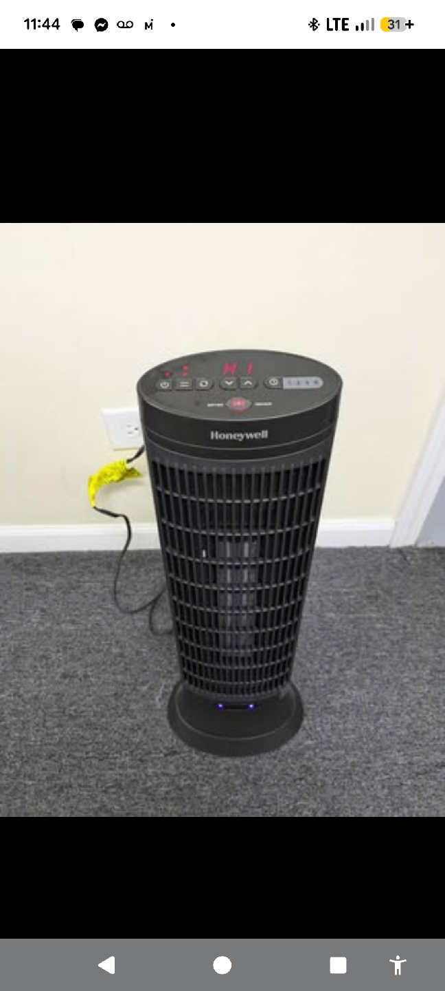 Honeywell Black Tower Heater - photo 2