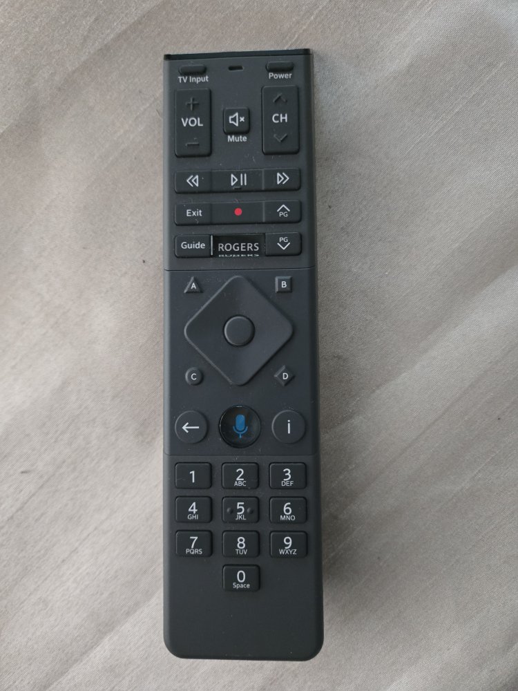 Rogers Remote Control