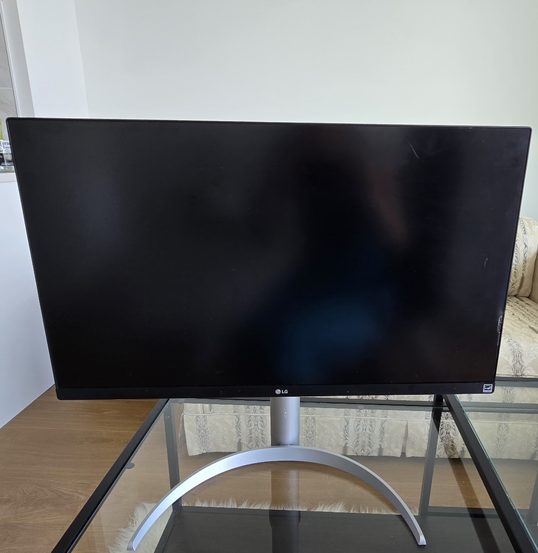 STAND ONLY LG 27UP650-W 27 inch Monitor