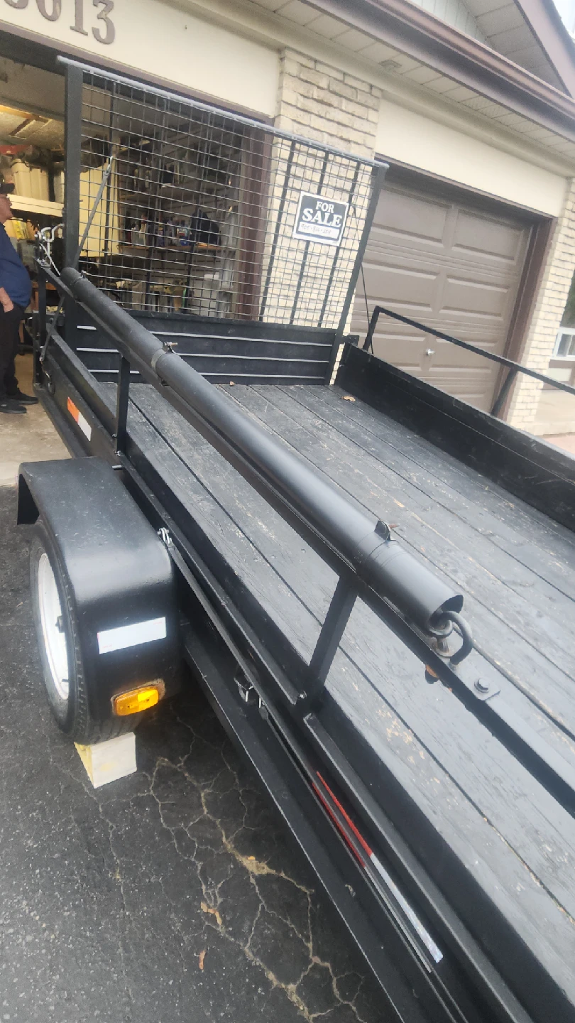 Black Utility Trailer - photo 3