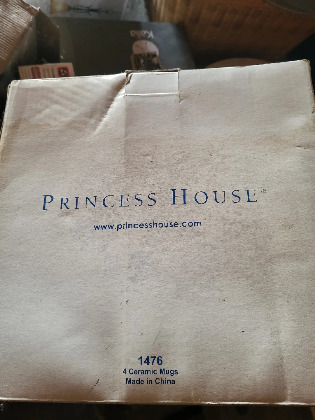 Princess House Ceramic Mugs - Set of 4 thumbnail