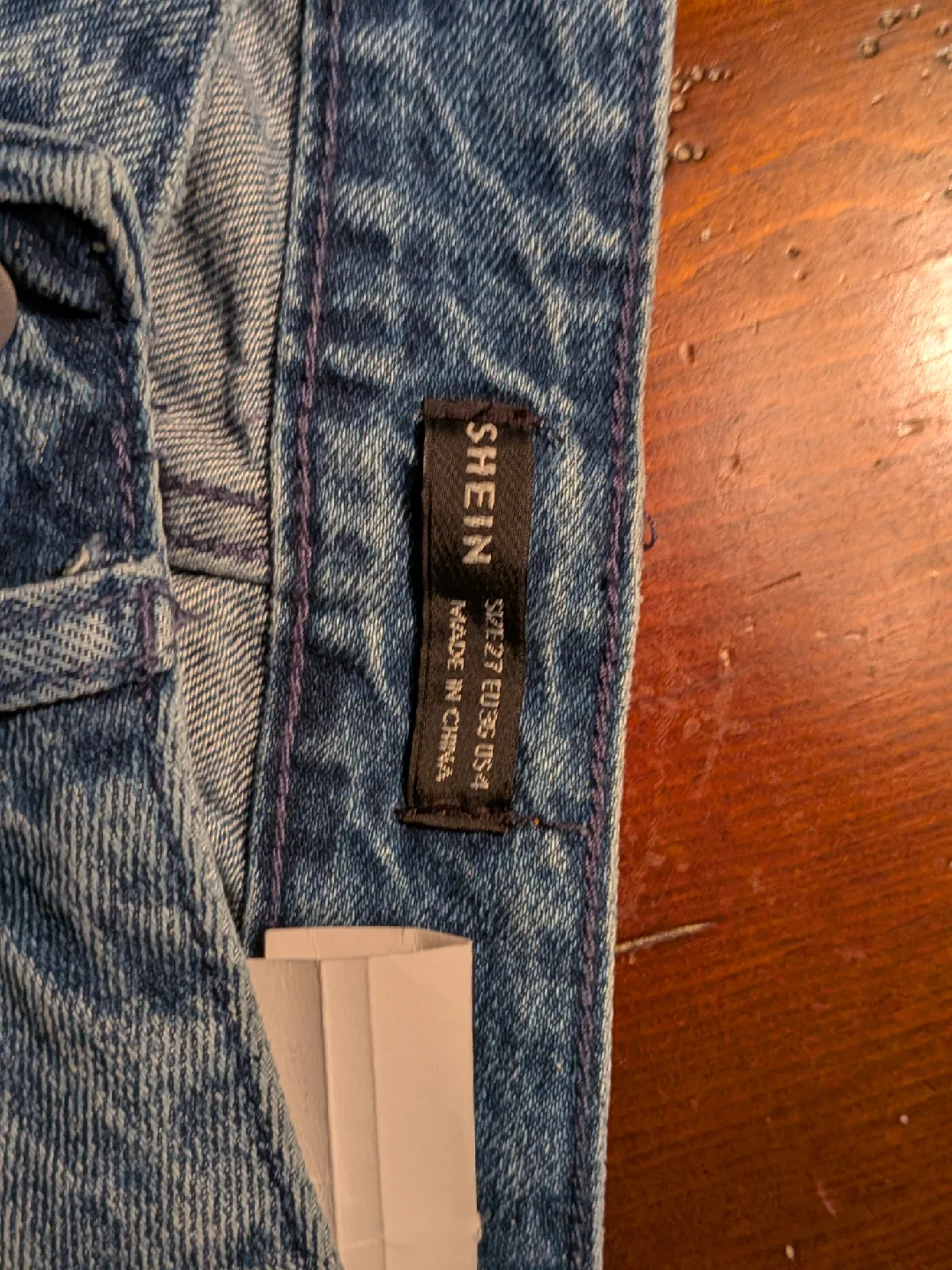 NEW Shein Jeans - Size 27 - EU 36 - US 4 image indicator(3)
