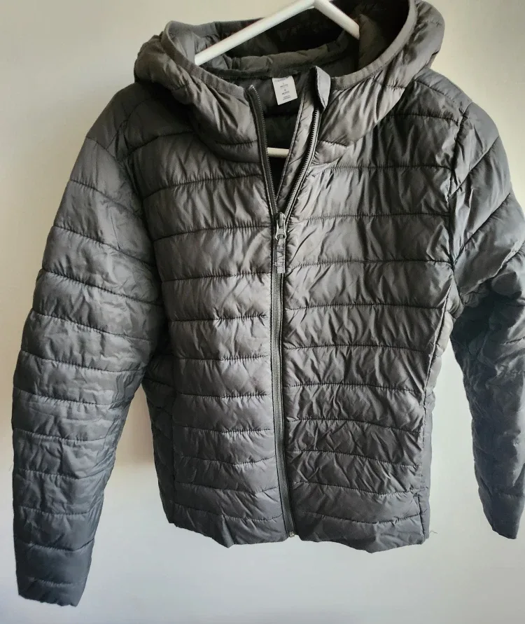 Puffer Jacket - Grey - Size L thumbnail