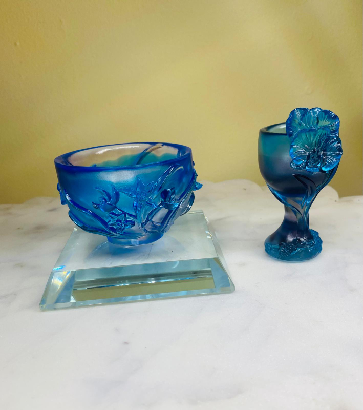 Liuli Crystal Cup Ornament - photo 4