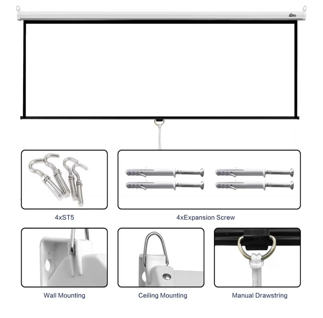 Brand New 100" Projection Screen image indicator(4)