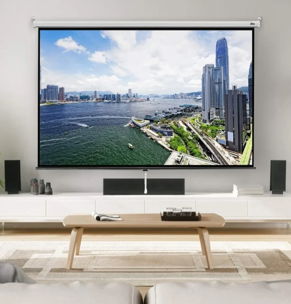 Brand New 100" Projection Screen image indicator(6)