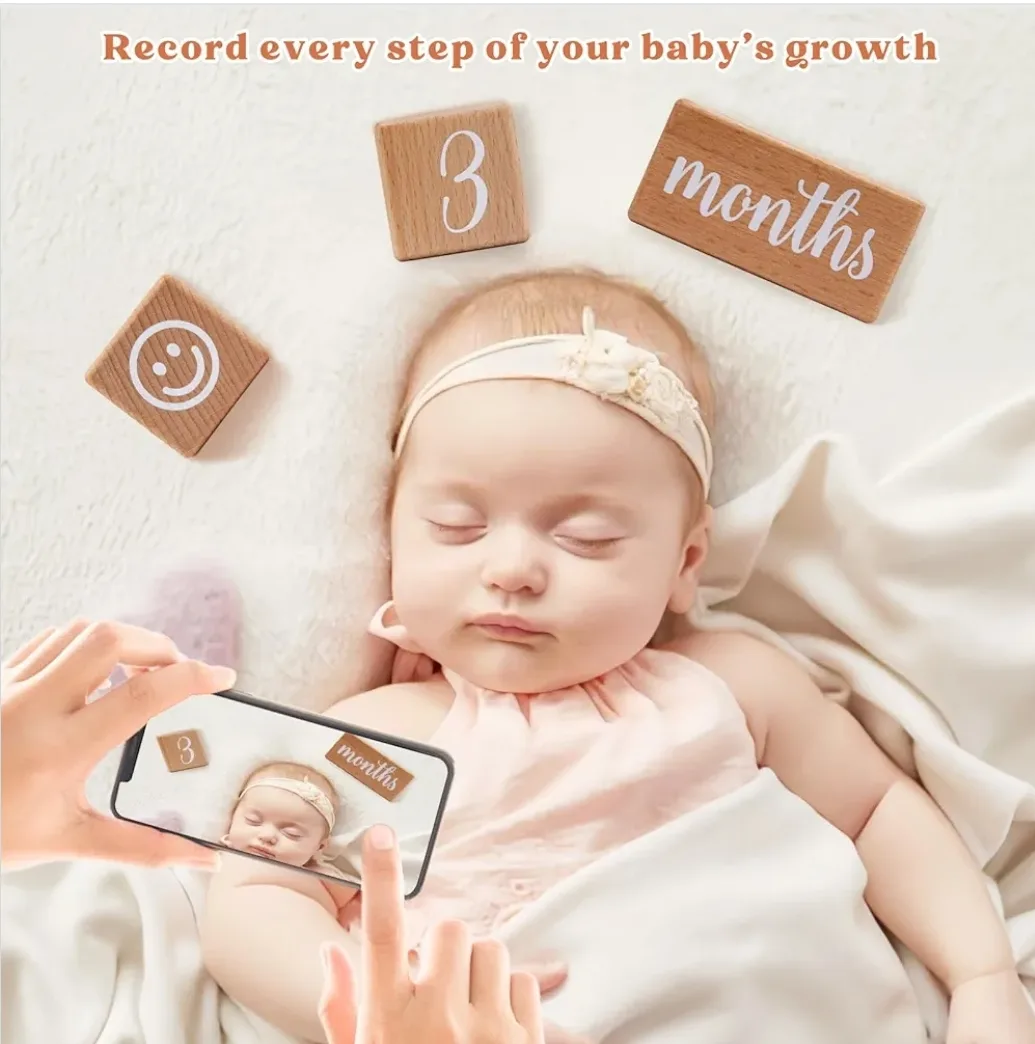 Baby Milestone Blocks - Photo Prop image indicator(7)